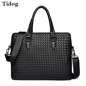 Tidog The new male cross braided bag handbag Briefcase Bag