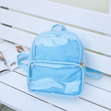 Cute Clear Transparent Women Backpacks