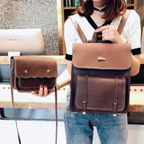 Two sets Fashion  Women Backpack