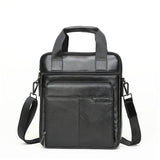 Genuine Leather Business Men Briefcase Men's