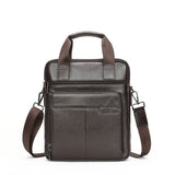 Genuine Leather Business Men Briefcase Men's