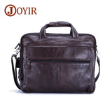 Luxury Genuine Leather Men Briefcases Casual Business