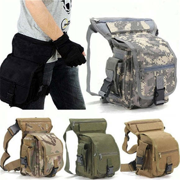 Fashion Men Military Tactical Thigh Bag