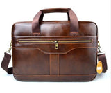 Genuine Leather genuine leather laptop bag