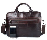 Genuine Leather genuine leather laptop bag
