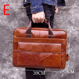 Genuine Leather genuine leather laptop bag