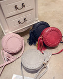 Woman Round Casual Shoulder Bag