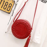 Woman Round Casual Shoulder Bag