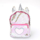 2019 New Women Unicorn Backpack Sequins School Bags