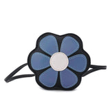 Cute Lovely Flower Pattern Round Children Shoulder Bags