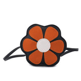 Cute Lovely Flower Pattern Round Children Shoulder Bags