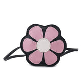 Cute Lovely Flower Pattern Round Children Shoulder Bags