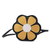 Cute Lovely Flower Pattern Round Children Shoulder Bags