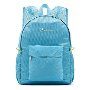 Portable Foldable Lightweight Nylon Travel Backpack